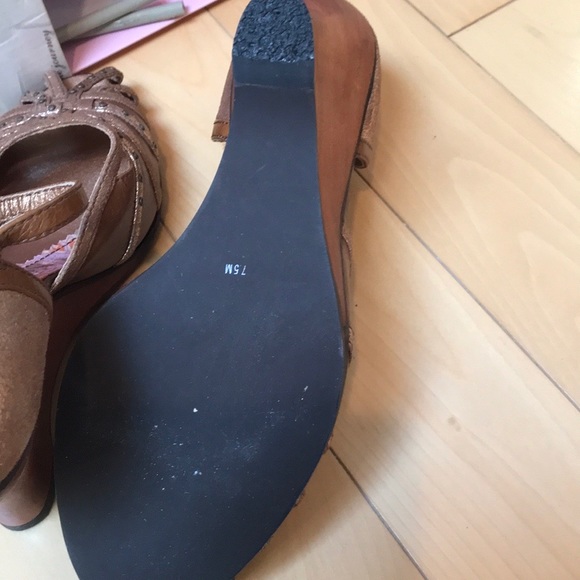 Beautiful antique gold wedges - Picture 5 of 8